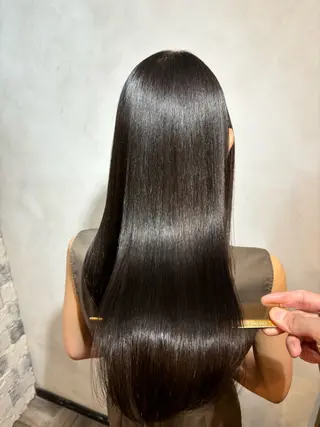 ロング 美髪矯正 🌈髪質改善 山下のヘアスタイル