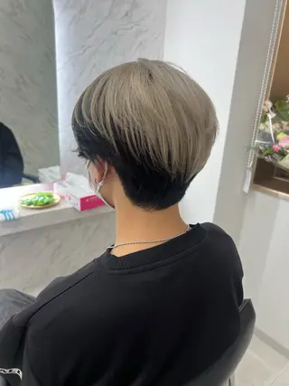 ショート カラー メンズ E:terne大宮店 ディレクター豊島穂希のヘアスタイル