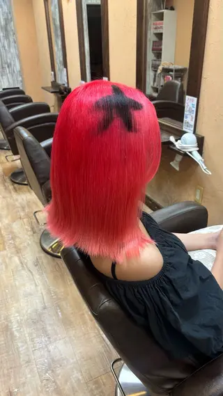 ミディアム カラー ブリーチカラー🎀 Himariのヘアスタイル