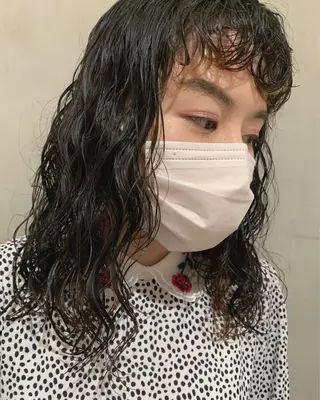 ミディアム パーマ 優作 〜圧倒的信頼〜のヘアスタイル