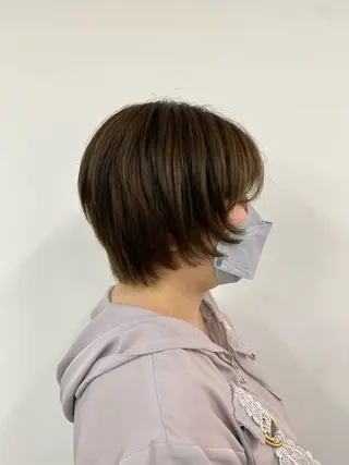 ショート Aujuaソムリエ 🎨‎♡HARUのヘアスタイル