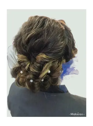 ヘアアレンジ hair works raptureのヘアスタイル