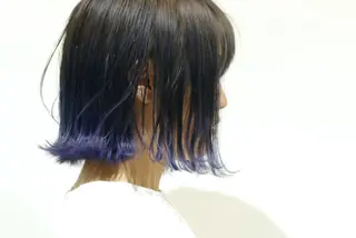 ミディアム カラー ill副店長 立和田純也のヘアスタイル