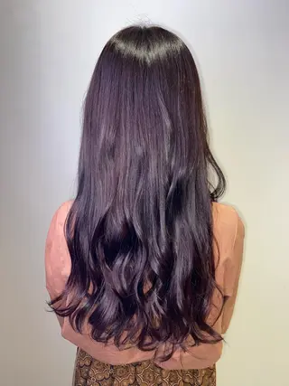 セミロング カラー 🐺ウルフ/レイヤー 似合わせ‎🤍沙羅のヘアスタイル