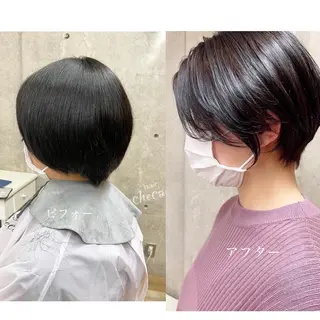 ショート cachecache所属・及川 光のヘアスタイル