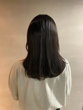セミロング カラー 艶髪/髪質改善/ MONSO山本のヘアスタイル