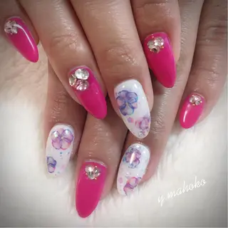 ネイル She nail studio 原宿所属・パラジェル有/ スカルプ/mahoのネイルデザイン