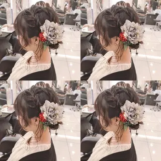 ミディアム ヘアアレンジ 🌷MAYU 🌷のヘアスタイル
