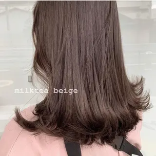 ミディアム 🫧艶髪カラー🫧 森本くるみのヘアスタイル