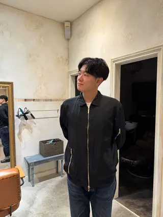 パーマ メンズ なかやま れいかのヘアスタイル