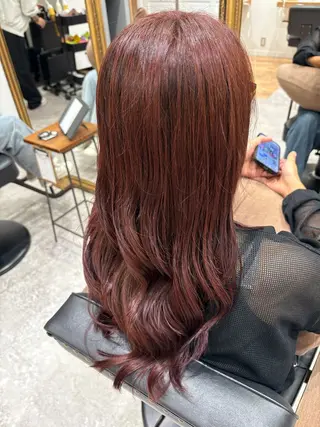 カラー ピンクカラーアレンジ 🩷AYANA🩷のヘアスタイル