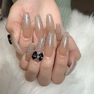 ネイル 🎀nana🫧 ワンホンネイル🎀のネイルデザイン