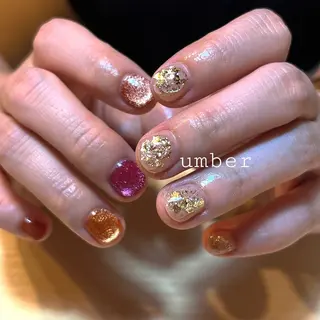 ネイル umber 三茶1分のネイルデザイン