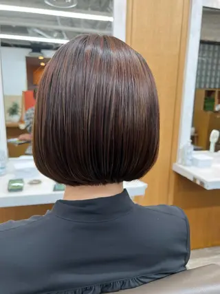 ショート 透明感カラー/ イルミナカラーヒロキのヘアスタイル