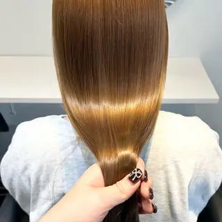 ロング カラー ヘアアレンジ 韓国ヘア×髪質 改善🇰🇷シオリのヘアスタイル