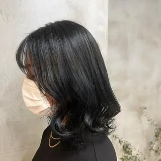 カラー ボブ/ミディ/ロング 特化/芳野りんかのヘアスタイル