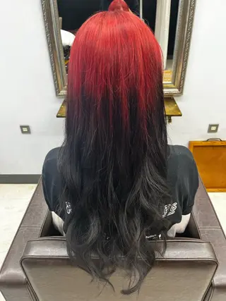 ロング カラー Crescere所属・小島 凜のヘアスタイル