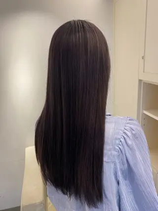 ロング カラー ベレーザ渋谷所属・🦋ハイトーン・髪質 改善🦋成嶋 朋希のヘアスタイル