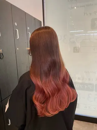 カラー ハイトーンカラー🩵 指名多数💗横山聖奈のヘアスタイル