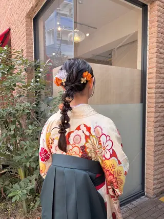 ヘアアレンジ aoi /ニュアンス /透明感カラーのヘアスタイル