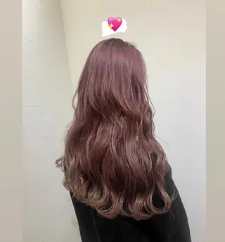 ロング カラー ハイトーン職人💗 松本輝美のヘアスタイル