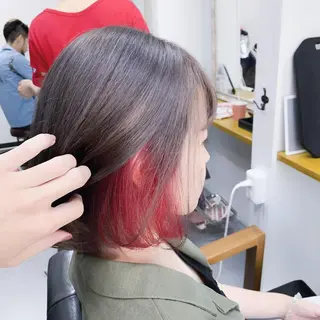 ショート カラー 🍓若山　未羽🍓 ReCharme新保のヘアスタイル