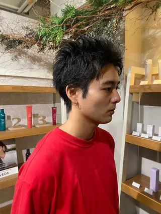 メンズ オーガニックカラー/ 表参道/ルカのヘアスタイル