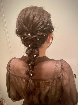 ヘアアレンジ T Ayaのヘアスタイル