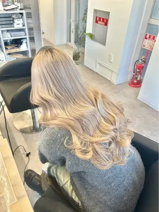 ロング カラー 🫧赤み消し/トーン アップカラー/りゅうのヘアスタイル