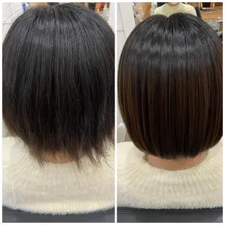 ミディアム WHITE所属・WHITE 田中智之のヘアスタイル