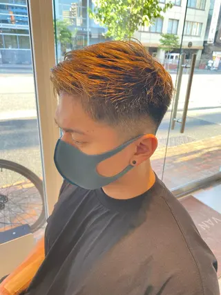 メンズ 🍀透明感抜群🍀/ ハイトーンカラーのヘアスタイル