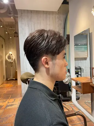 メンズ MOEKA🌺レディ ースカットモデルのヘアスタイル