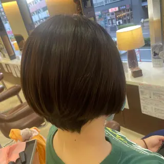 ショート カラー 🍒暖色カラー🍒 ✨髪質改善✨西村亜弥のヘアスタイル
