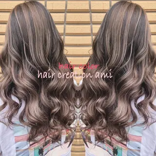 ロング カラー KR2S 中百舌鳥店所属・KR2S マネージャーのヘアスタイル