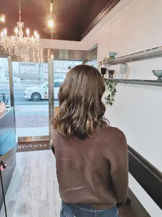 ミディアム FLAVOR OF HAIR所属・ツヤ髪ケアカラー✨ 中谷良成のヘアスタイル
