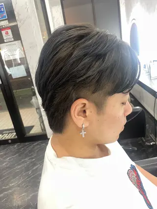 カラー メンズ 五十嵐 満梨奈のヘアスタイル
