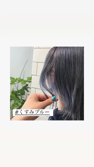 ミディアム カラー パーマ ヘアアレンジ メンズ キッズ ネイル マツエク・マツパ 🫧垢抜けヘア🫧 SHIORIのヘアスタイル