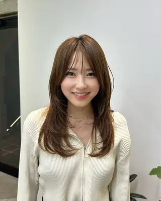 ロング 美髪縮毛矯正/ 髪質改善 RYOTAのヘアスタイル