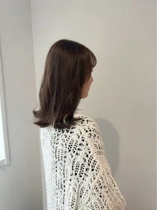 ミディアム カラー パーマ ヘアアレンジ 🧃吉祥寺/ボブ レイヤー/カサイ🧃のヘアスタイル