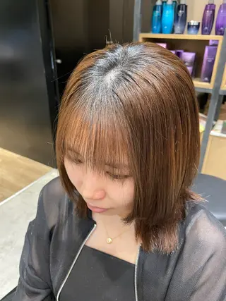 ミディアム SHEA.学芸大学所属・一箭 恵梧/ロングヘアのヘアスタイル