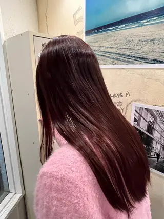 カラー 🩷ྀི暖色カラー 🫧ྀིススマゴチヨのヘアスタイル