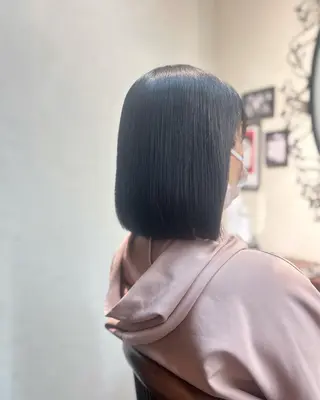 ミディアム allure所属・【髪質改善】ena 縮毛矯正/落合/新宿のヘアスタイル