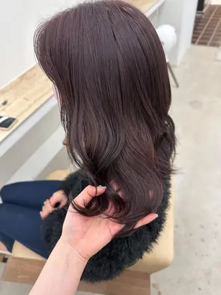 ミディアム カラー 🌼透明感艶カラー オリーブ🌼河村咲のヘアスタイル