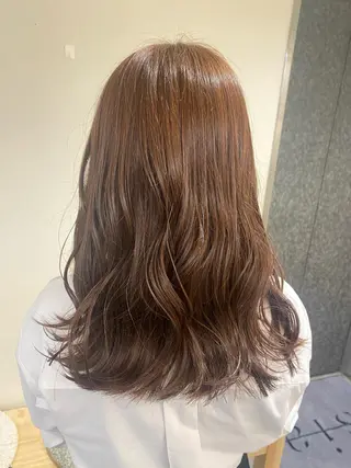 ミディアム カラー ヘアアレンジ ボブ /ニュアンス/ satomi🧸💖のヘアスタイル
