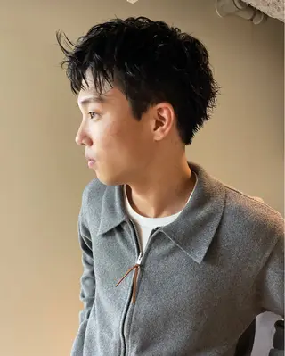 パーマ メンズ メンズヘア/パーマ KOTAROのヘアスタイル