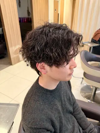 パーマ メンズ 波巻き･カルマ パーマ特化/aoiのヘアスタイル