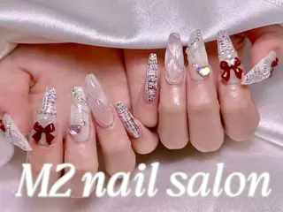 ネイル 長さだし専門店 M2　rikaのネイルデザイン