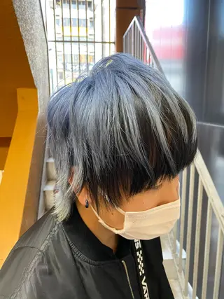 ショート カラー メンズ 🌟トップデザイナー 高橋🌟のヘアスタイル