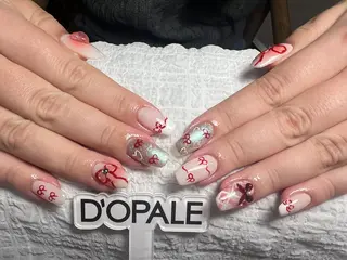 ネイル D‘OPALEサロン所属・長さ出し専門店 上野kkのネイルデザイン