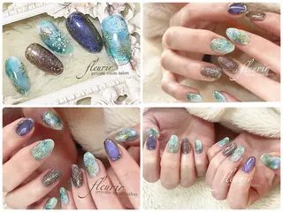 ネイル フルリール 【プライベートサロンのネイルデザイン